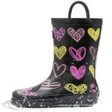 2020 NUEVA Moda Botas de lluvia rosa de goma natural al por mayor Botas de lluvia para niños para niños